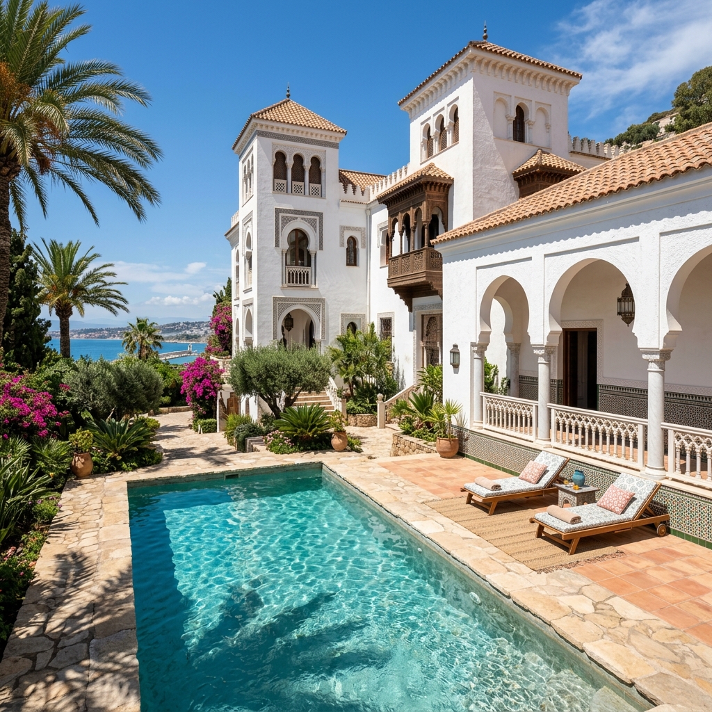 Villa traditionnelle avec piscine à El Biar